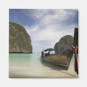 Thailand, Phi Phi Lay Island, Maya Bay. Magnet
