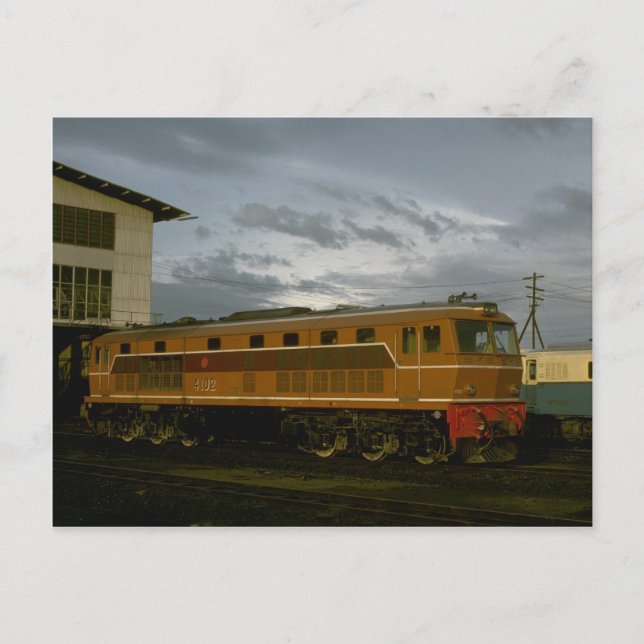 Thailand, RS Rys diesel road unit Postcard (Front)