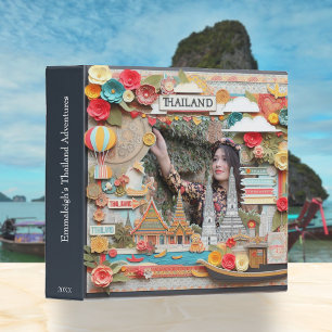 Thailand Scrapbook AI Generated Custom Photo Binder