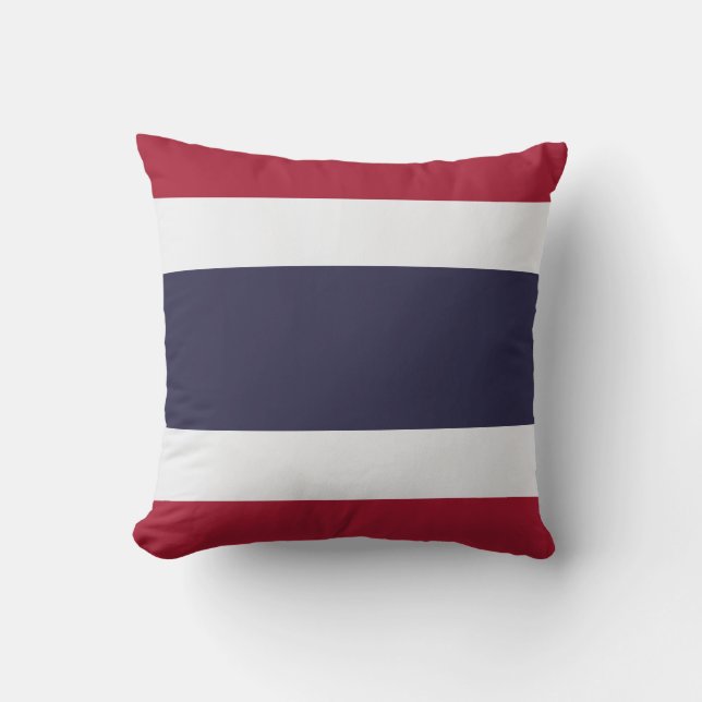 Thailand Throw Pillow (Front)