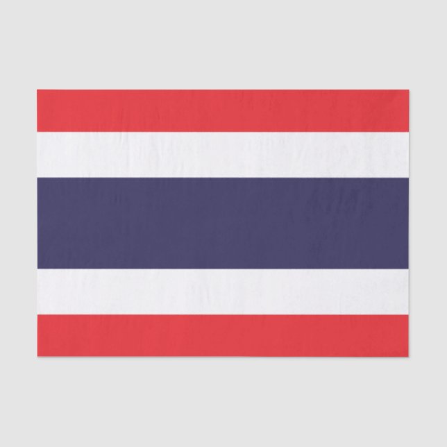 Thailand tissue paper, Thai Flag tissue paper (Front)