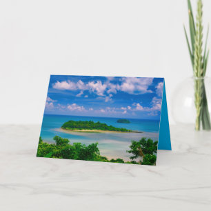 Thailand Tropical Islands Card