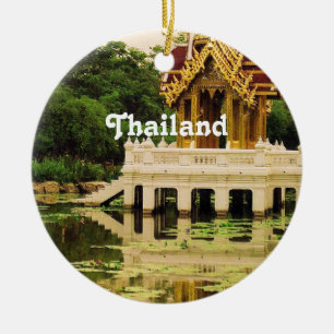 Thailand Water Garden Ceramic Ornament