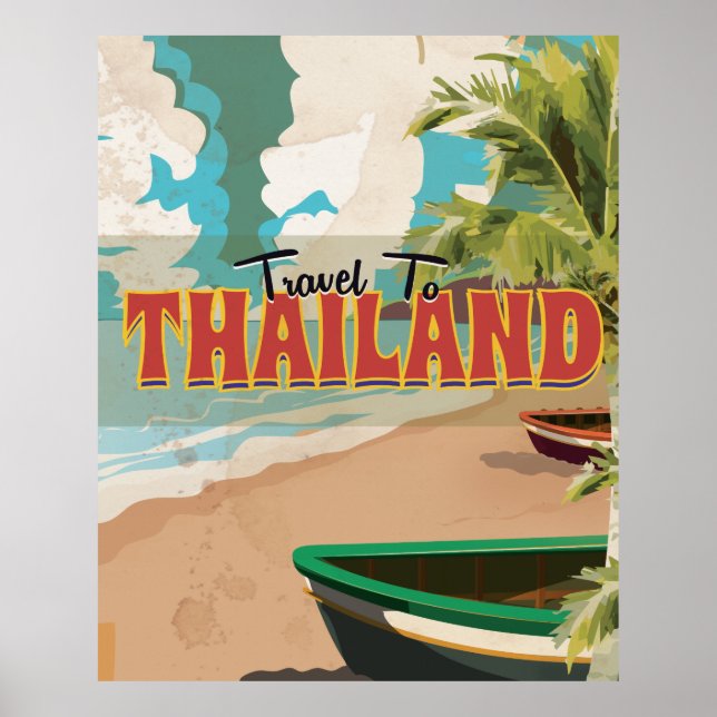 Thailand Wedding Travel poster. Poster (Front)