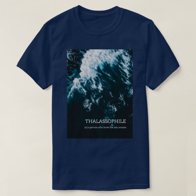 Thalassophile T-Shirt (Design Front)