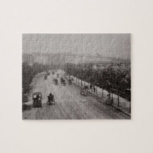Thames Embankment (sepia photo) Jigsaw Puzzle