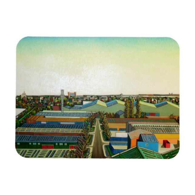 Thames Gateway Winter Magnet (Horizontal)