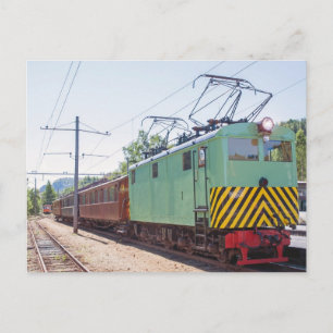 Thamshavnbanen. Locomotive no. 1 at Løkken Postcard