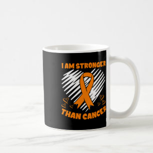 Than Cancer Leukaemia Awareness Heart  Coffee Mug