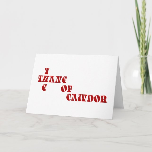 thane of Cawdor Card (Front)