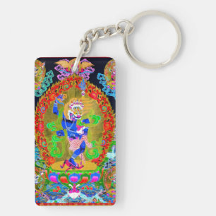 Thangka tibétain oriental frais Simhavaktra Dakin