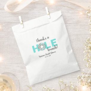 Thank a Hole Bunch   Doughnut Party Favour Bags