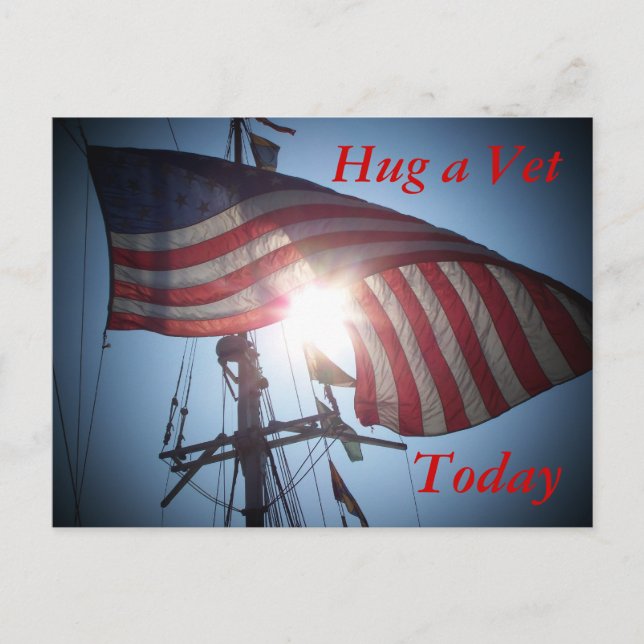 Thank a Vet Postcard (Front)