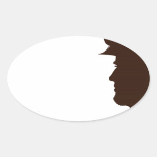 Thank a Veteran Oval Sticker