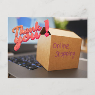Thank for onlinePostcard Postcard