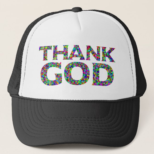Thank God, hat, for sale ! Trucker Hat (Front)