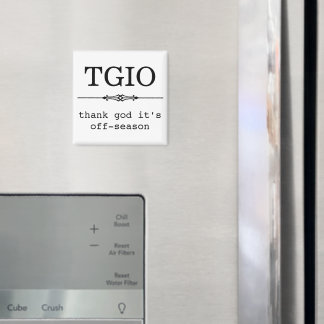 Thank God It's off-season Magnet