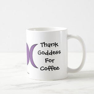 Thank Goddess for Coffee - a Cheeky Witch Mug/Cup Mug