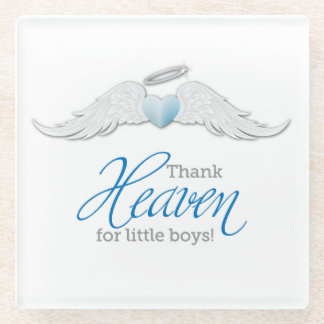 Thank Heaven for Little Boys Coaster