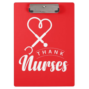 Thank Nurses Clipboard