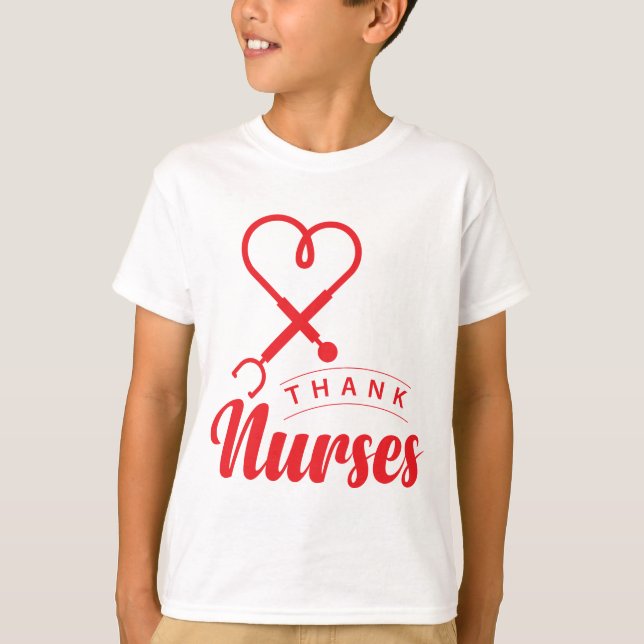Thank Nurses T-Shirt (Front)