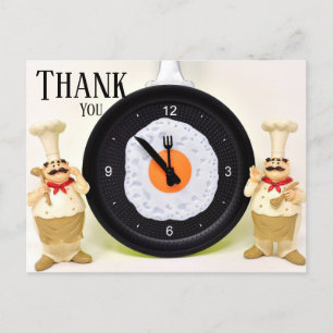 Thank to service. postcard