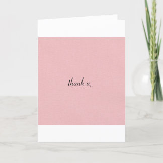 "thank u, next" Thank You Card