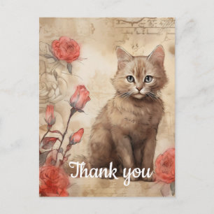 Thank you 14 postcard