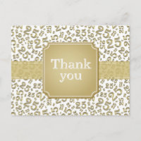 Thank You 25? Number Pattern Gold/White