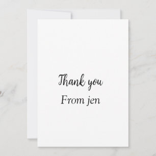 Thank you add your name text image editable poste invitation
