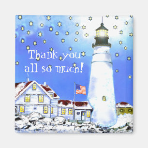"Thank you all so much!" by Brigid O'Neill Hovey Magnet