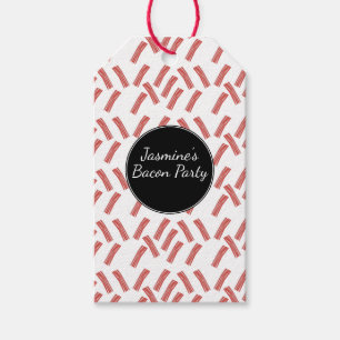 Thank You All You Can Eat Bacon Party Any Age Gift Tags