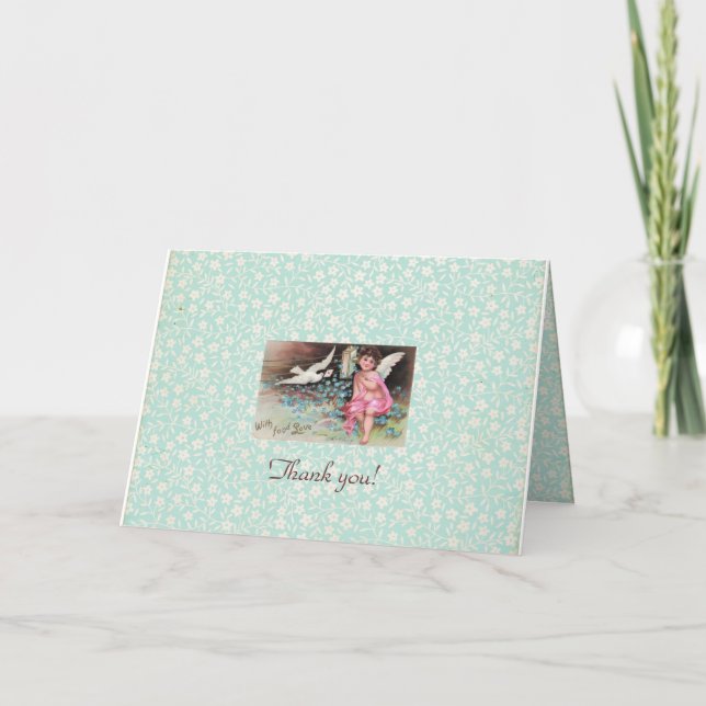 Thank You angel card (Front)
