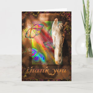 Thank you angel card
