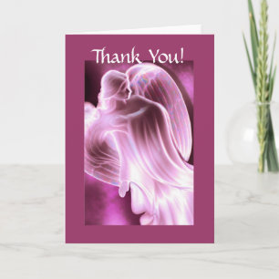 Thank You - Angel Greeting Card