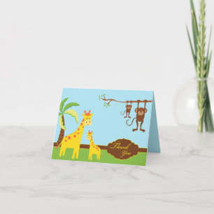 Thank You Animals Card