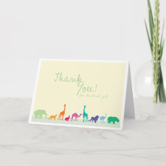 Thank you animals card_horizontal card