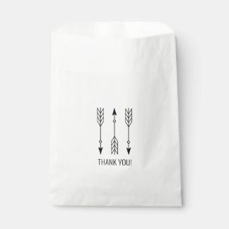 Thank You! Arrows Favour Bag
