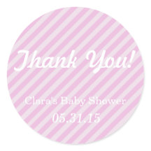 Thank you Baby Shower Stickers