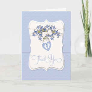 Thank You Baby Sympathy with Heart Tiny Foot Print