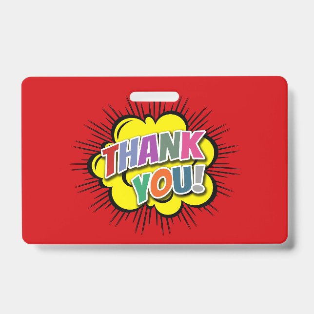 Thank You Badge (Front)
