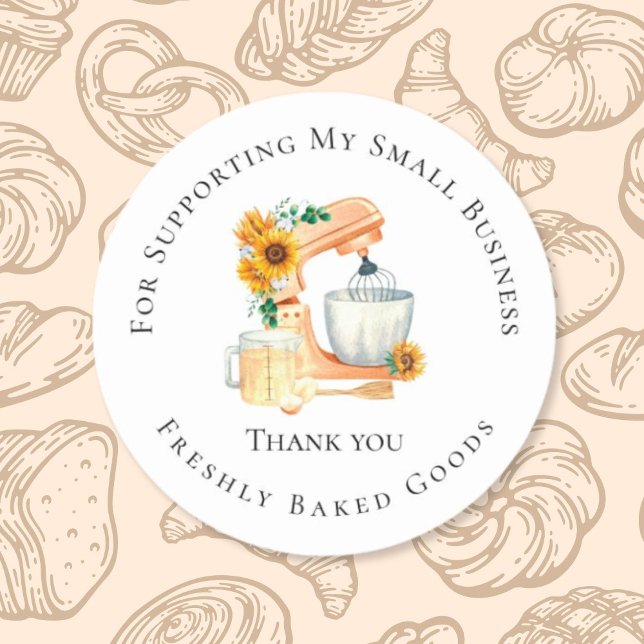 Thank You Baking Sticker (Creator Uploaded)
