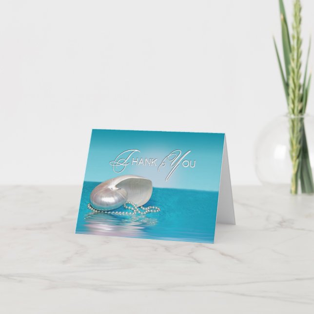 Thank You - Beach/Sea Shell (Front)