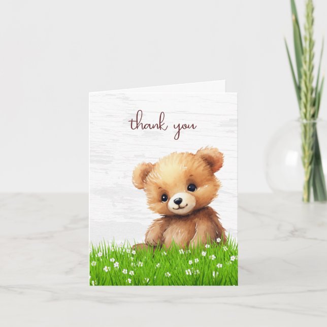 Thank You Bear Cub (Front)