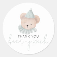 Thank You Bear-y Much