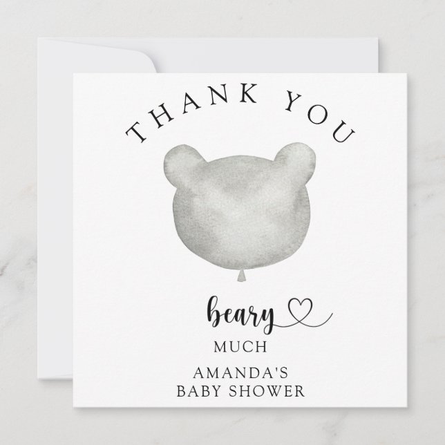 Thank you beary much (Front)