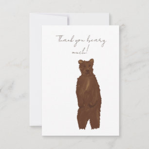 Thank You Beary Much Card