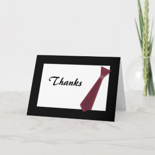 THANK YOU Best Man, etc Card