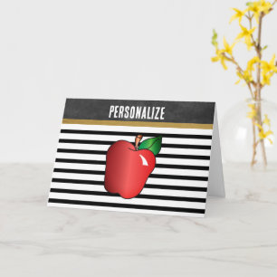 Thank You - Best Teacher Card