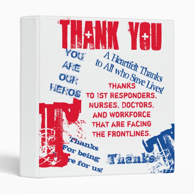 THANK YOU BINDER (Front/Spine)